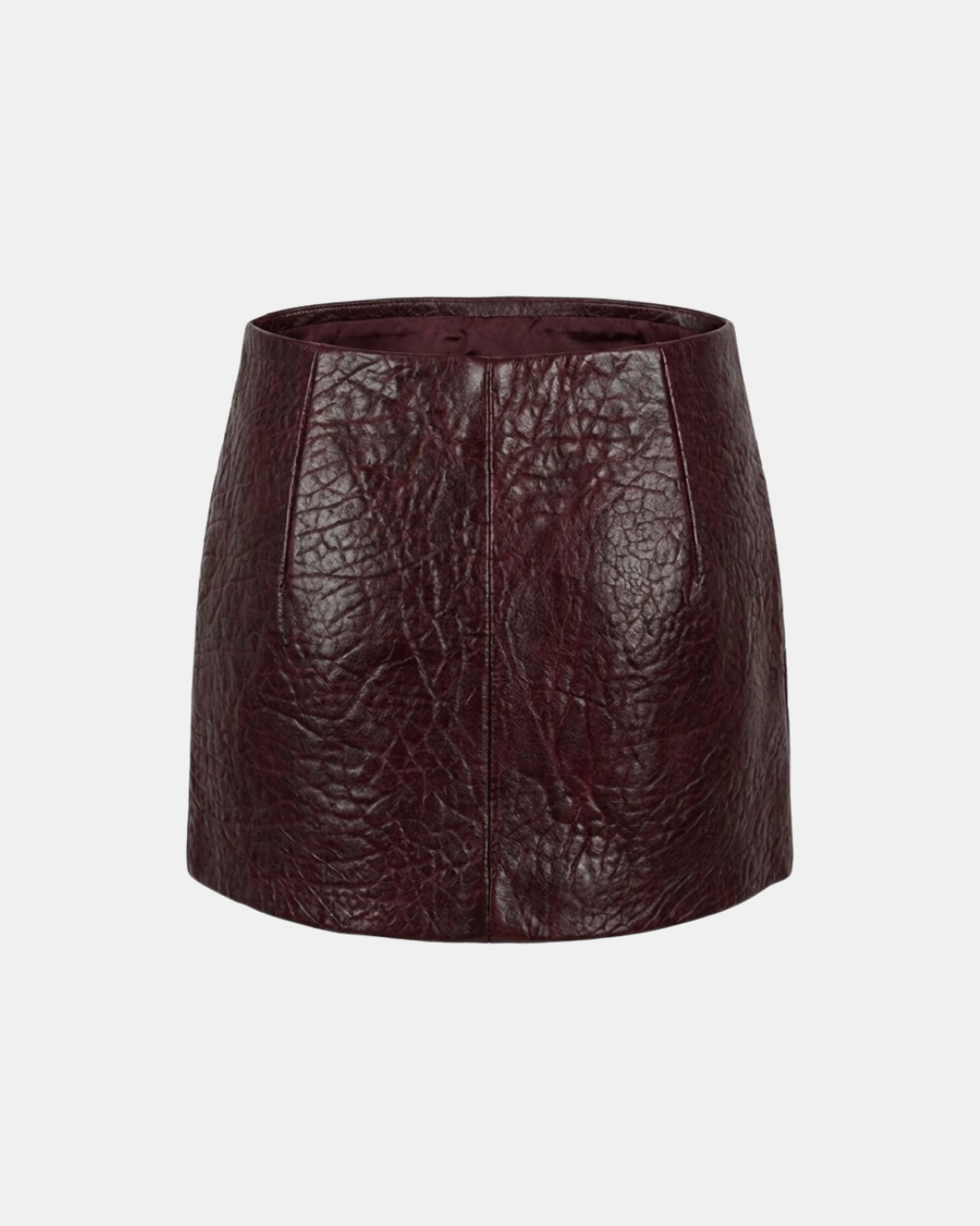 MINI LEATHER SKIRT