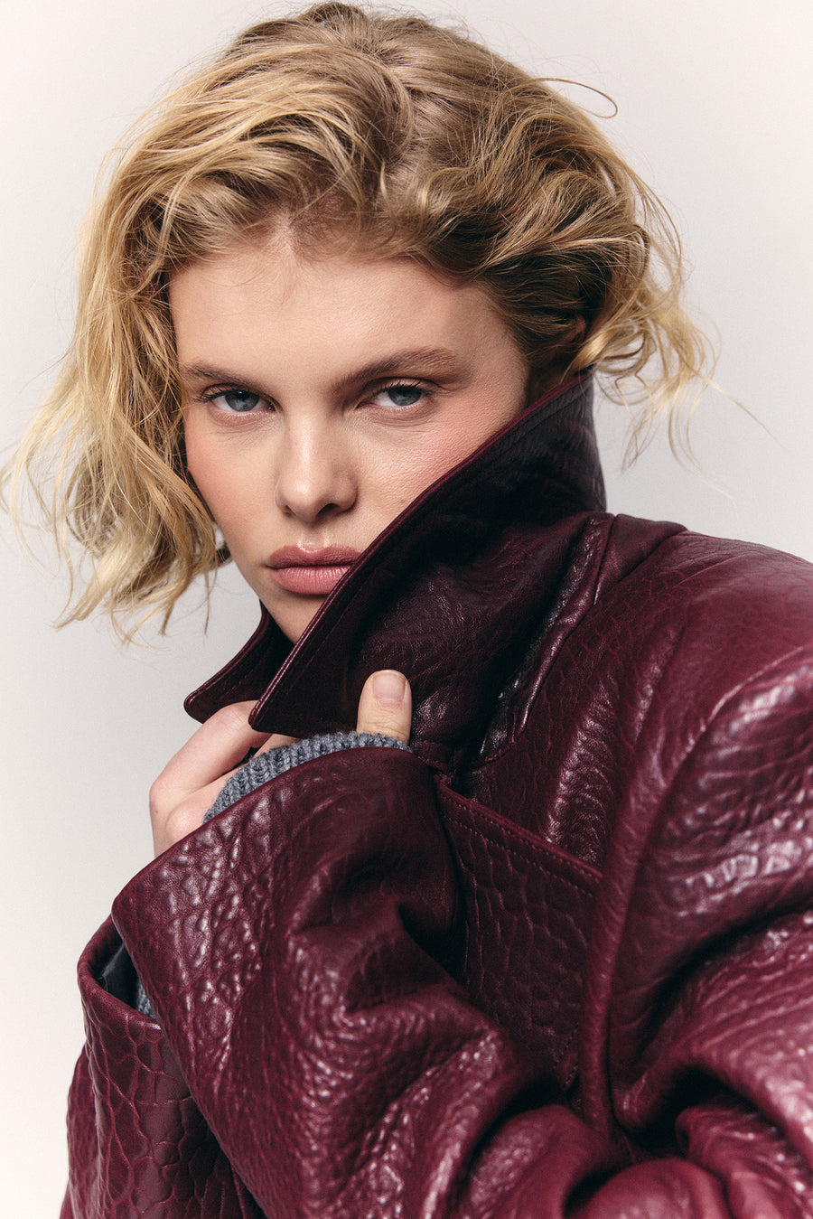 TAILORED LEATHER JACKET
