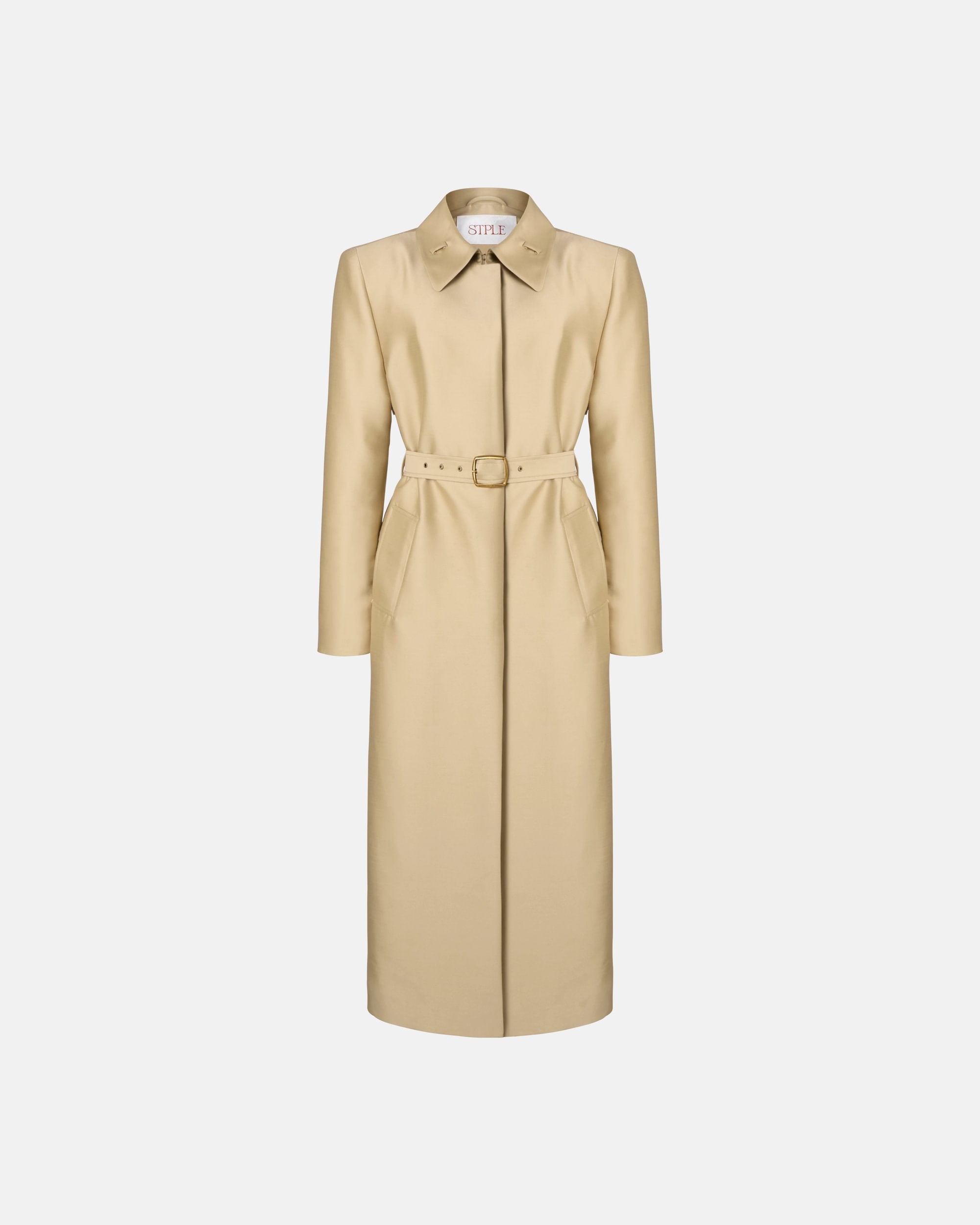 TRENCH COAT IN ECRU