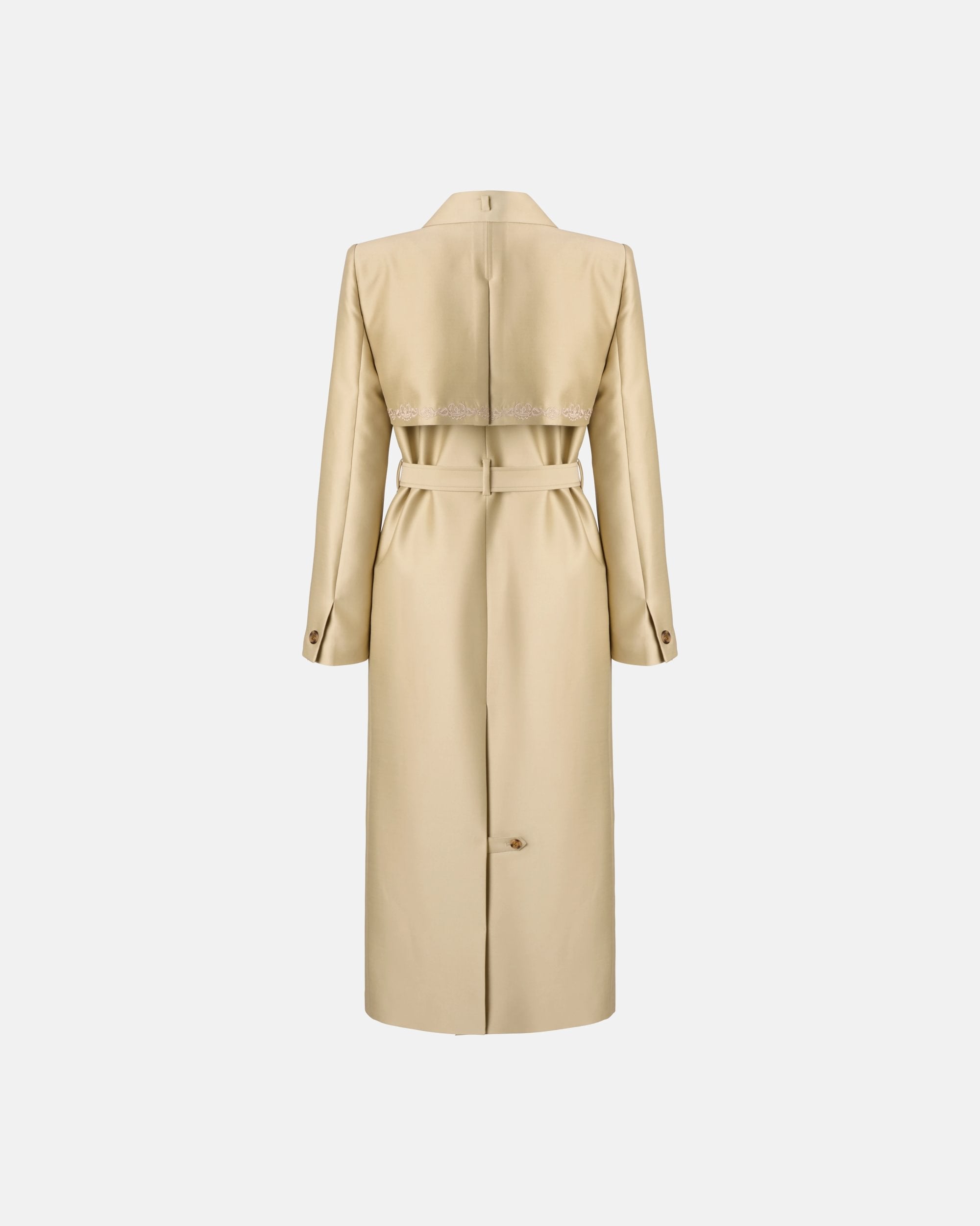 TRENCH COAT IN ECRU