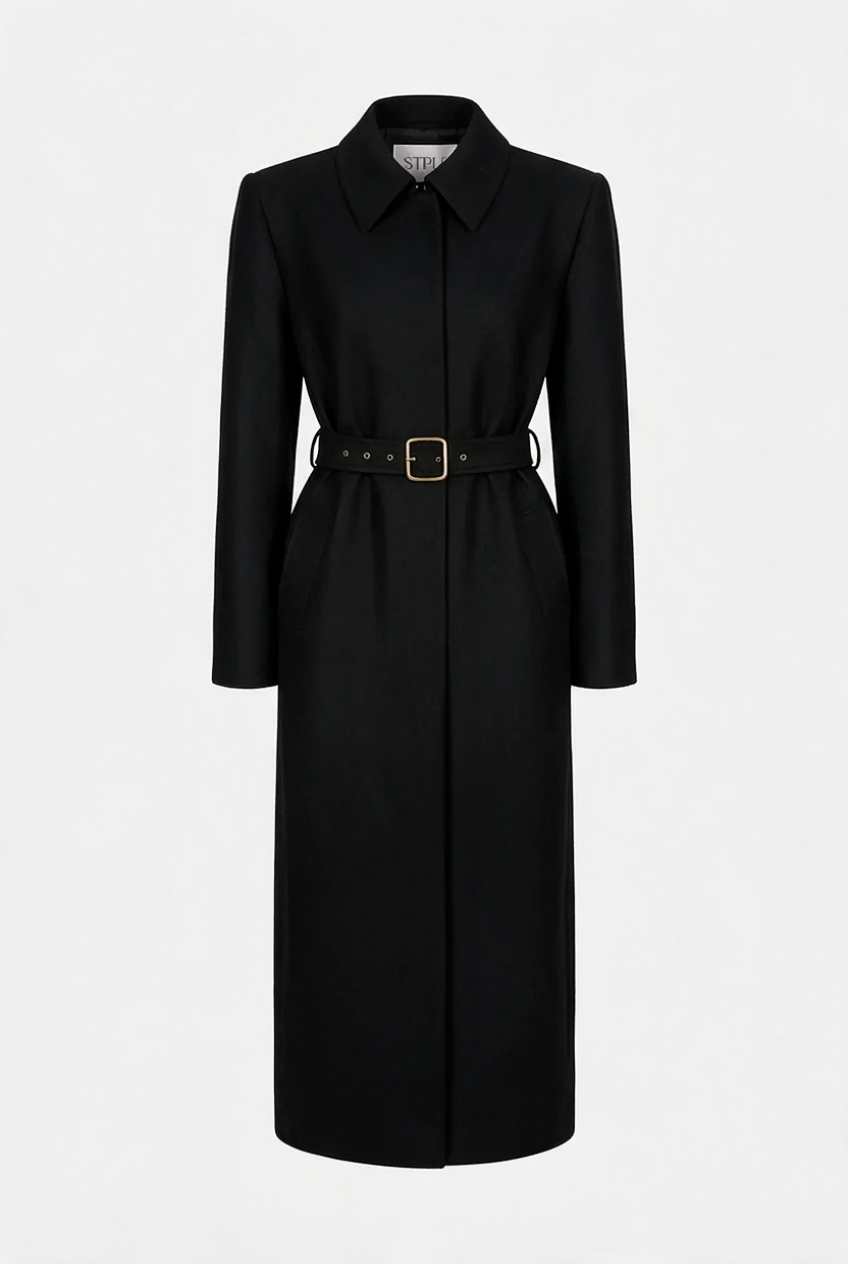 TRENCH COAT IN BLACK